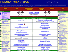 Tablet Screenshot of famguardian1.org